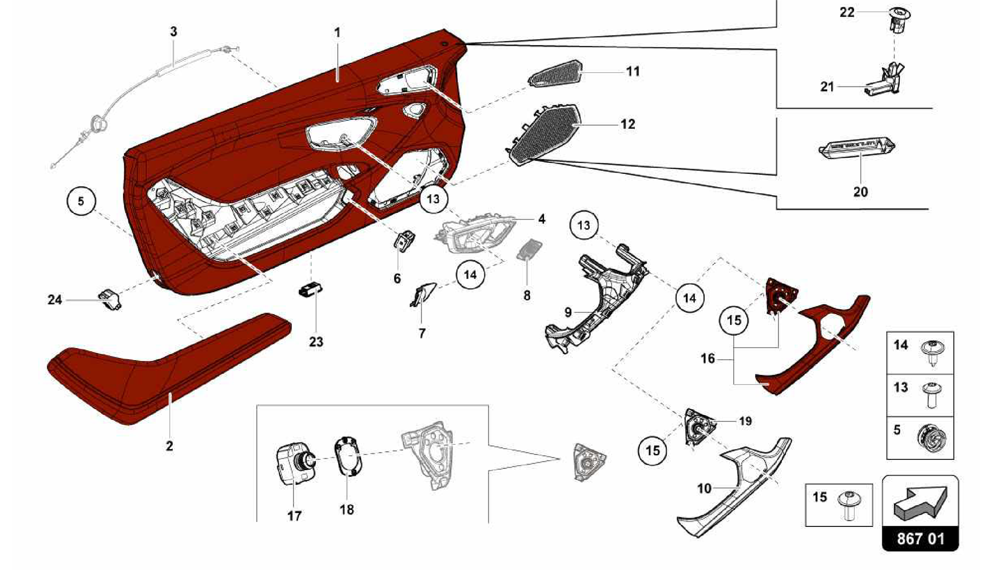 867.01.00-DOOR PANEL