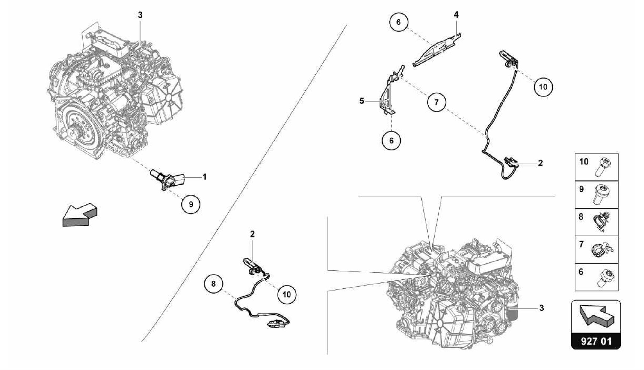 927.01.00-SPEED SENDER WITH TEMPERATURE SENDER