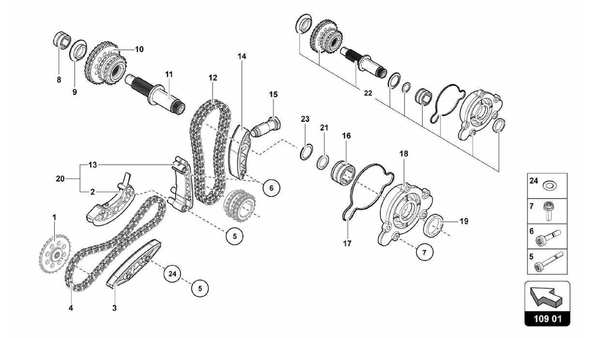 109.01.00-TIMING CHAIN