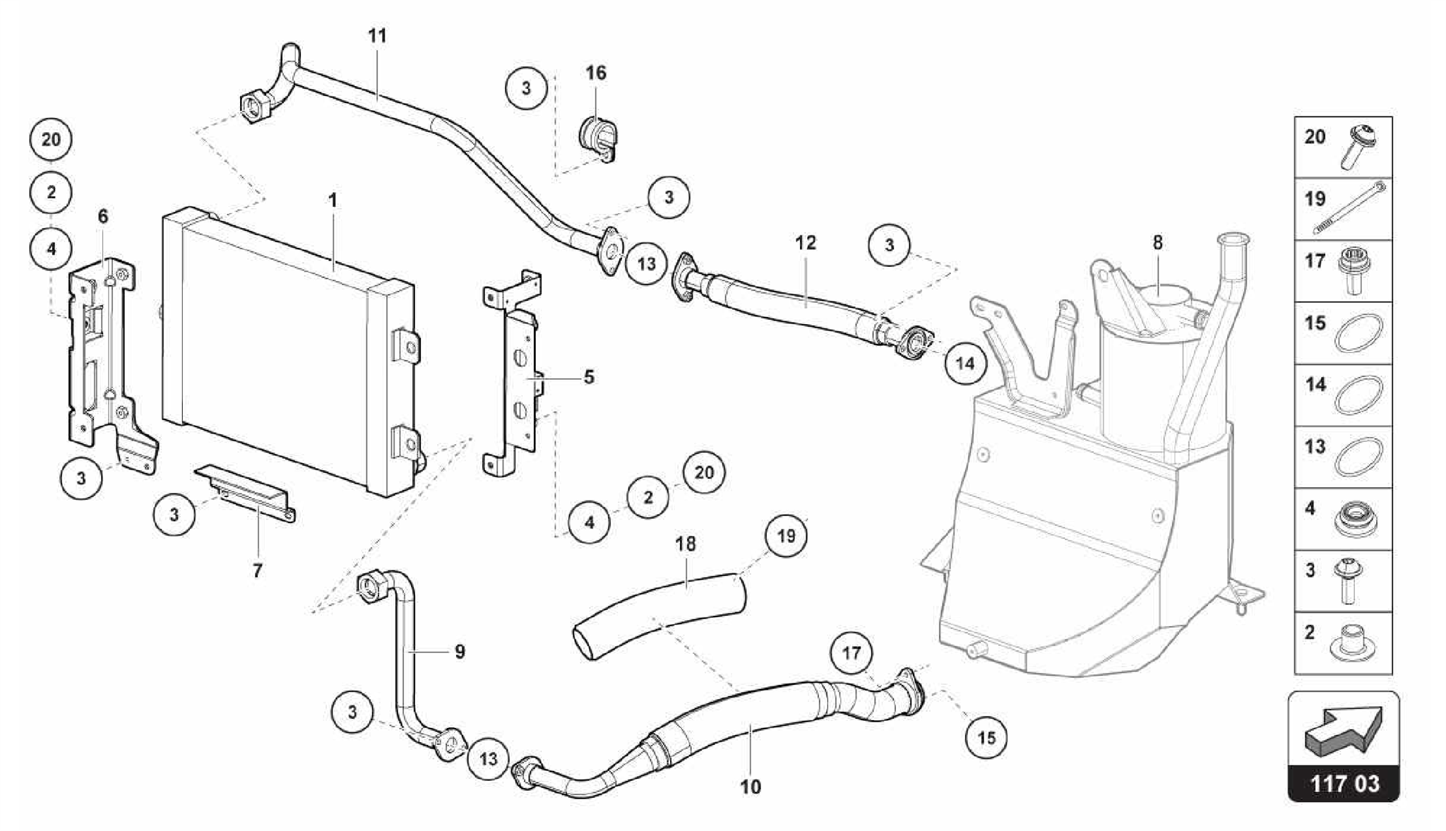 117.03.00-OIL COOLER