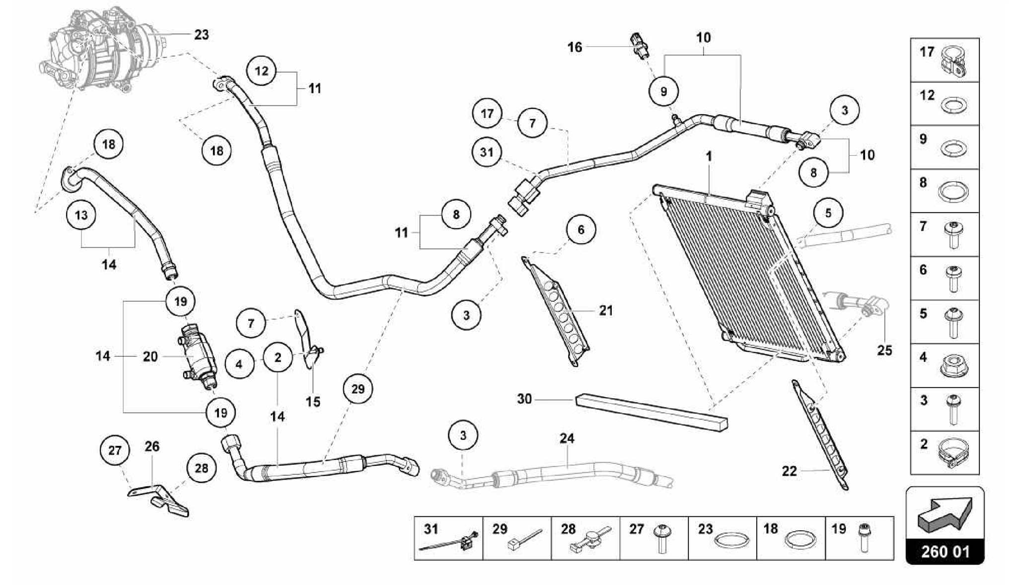 260.01.00-A/C CONDENSER