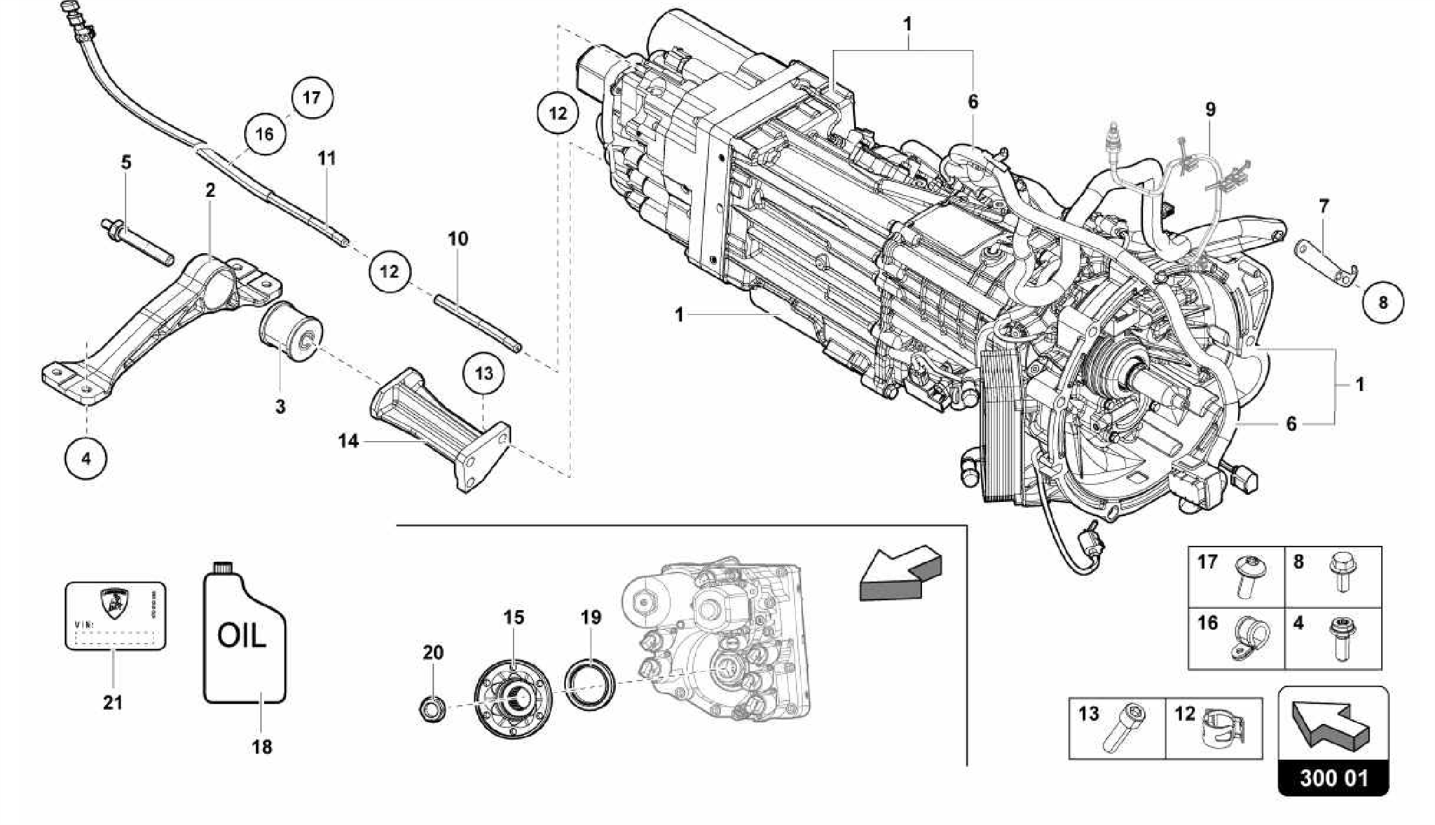 300.01.00-7-SPEED AUTOMATIC GEARBOX