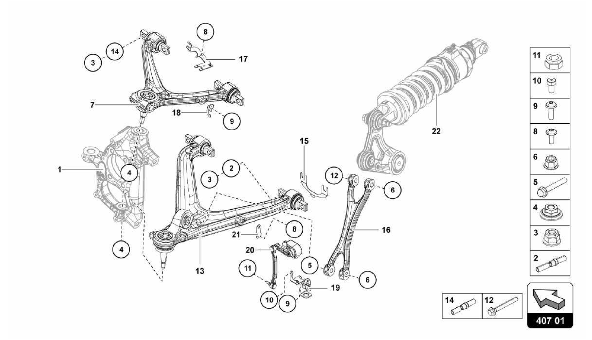 407.01.00-SUSPENSION FRONT