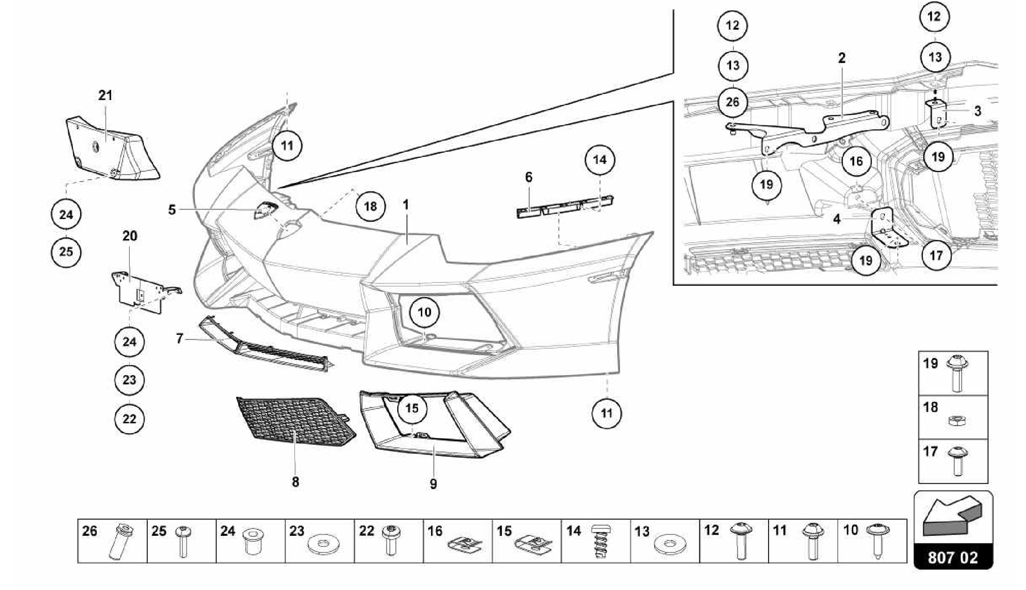 807.02.00-BUMPER, COMPLETE