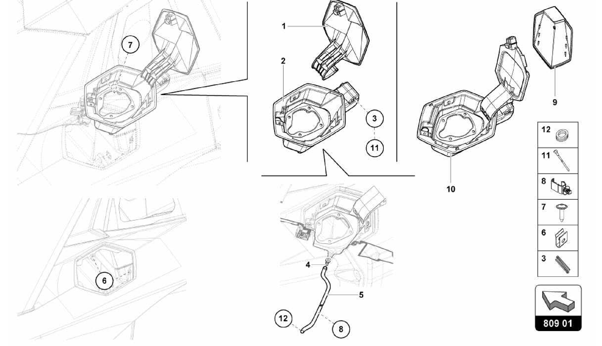 809.01.00-FUEL FILLER FLAP