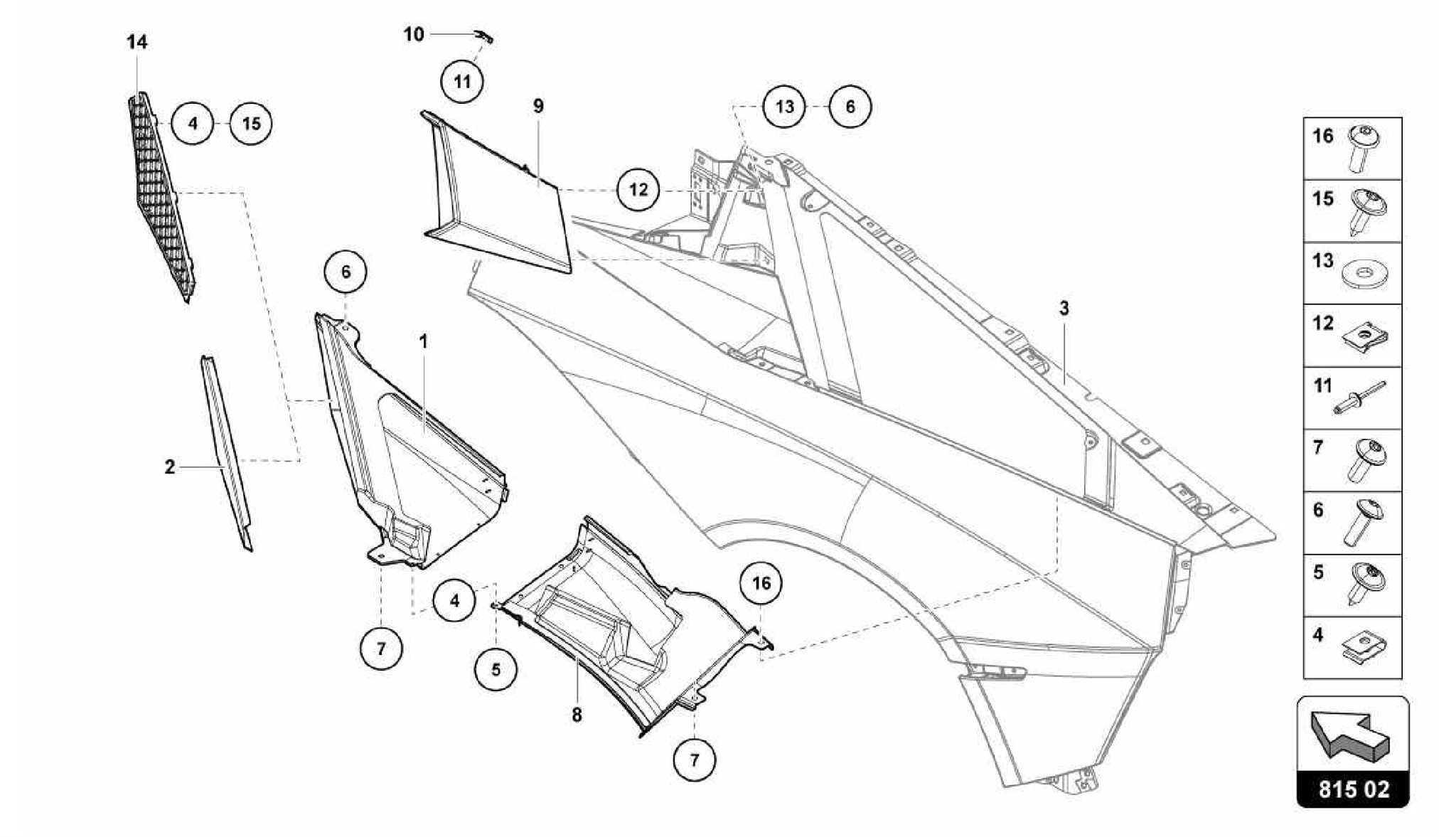 815.02.00-AIR INTAKE TRIM PLATE