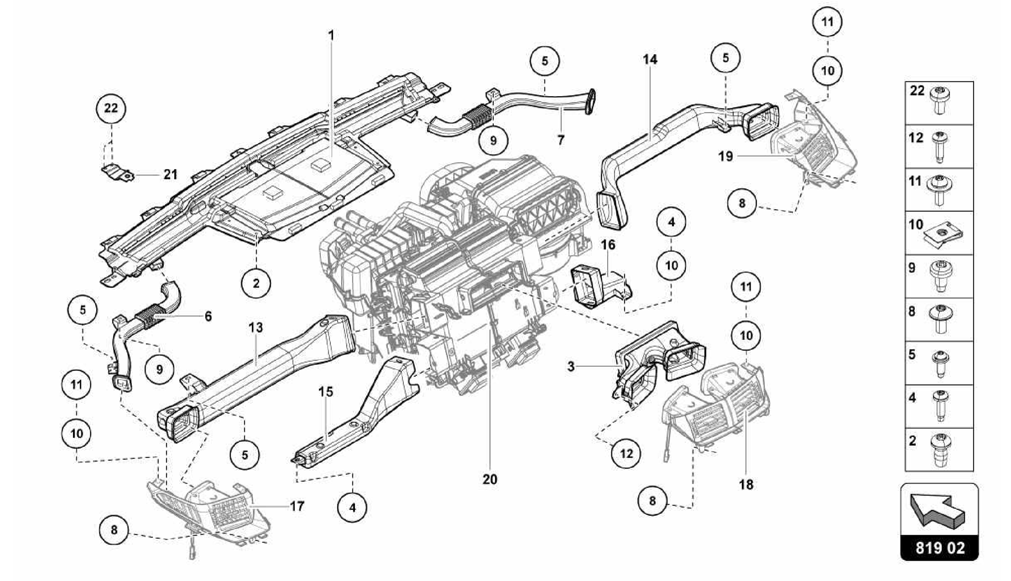 819.02.00-AIR GUIDE CHANNEL