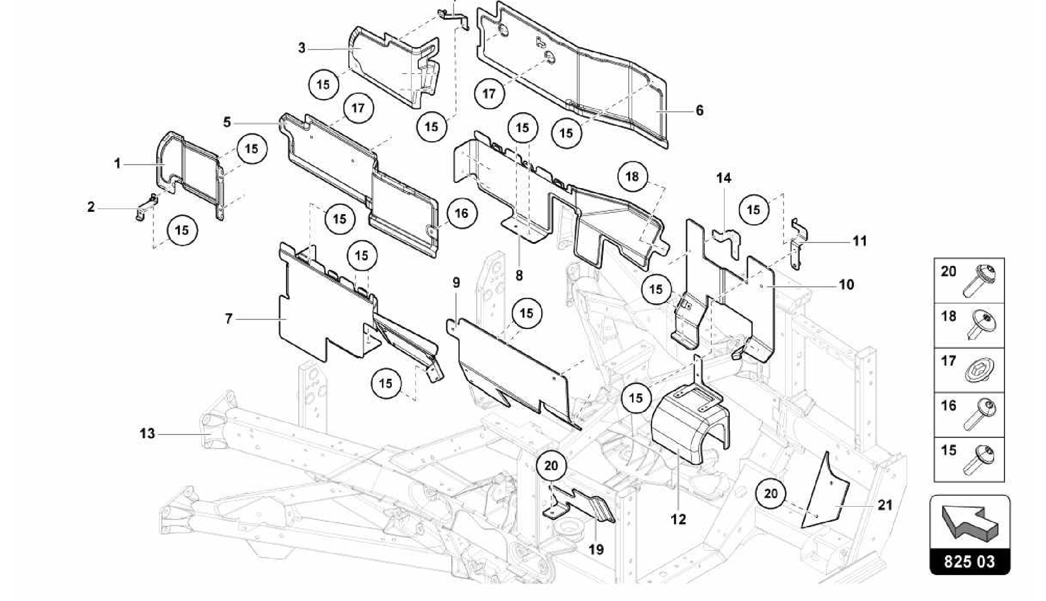 825.03.00-HEAT SHIELD