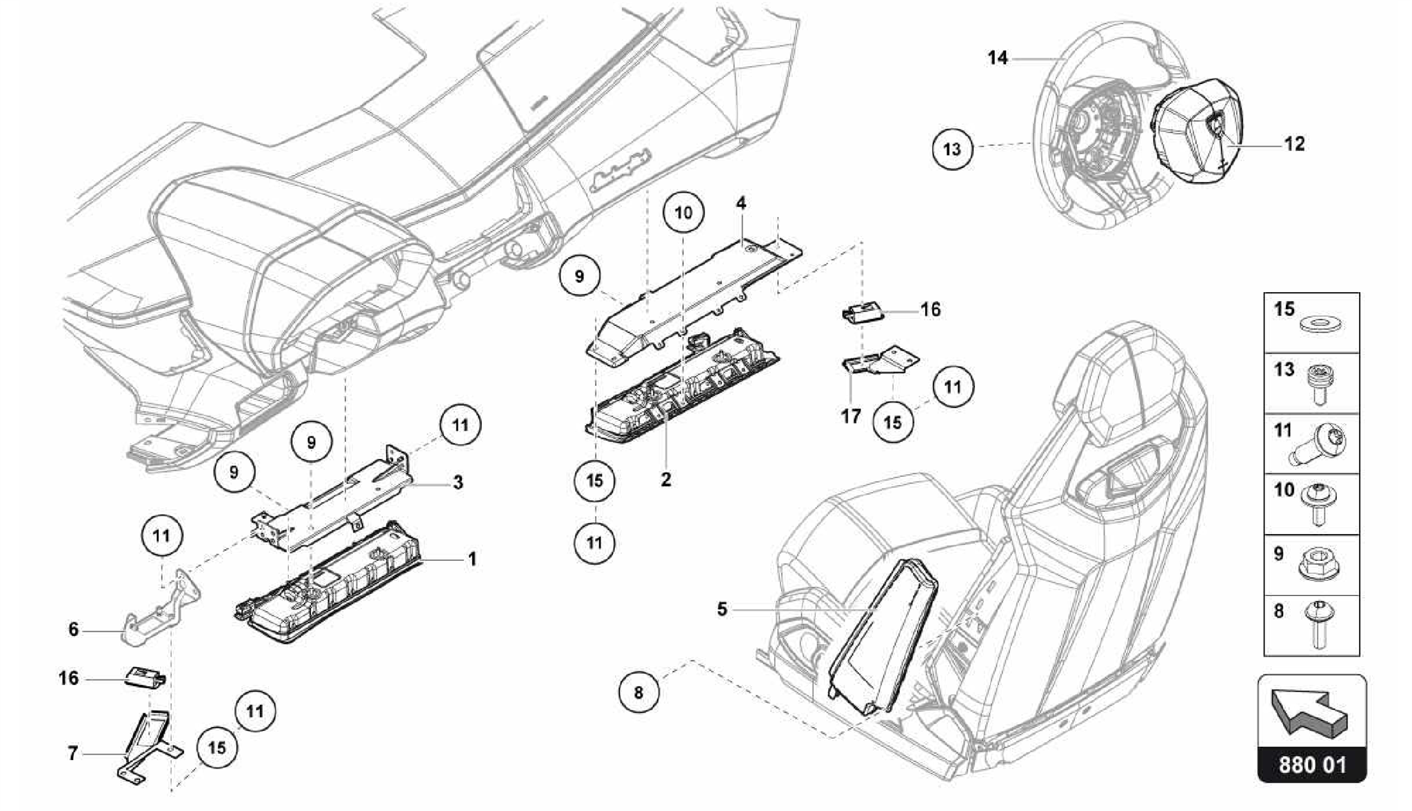880.01.00-AIRBAG UNIT