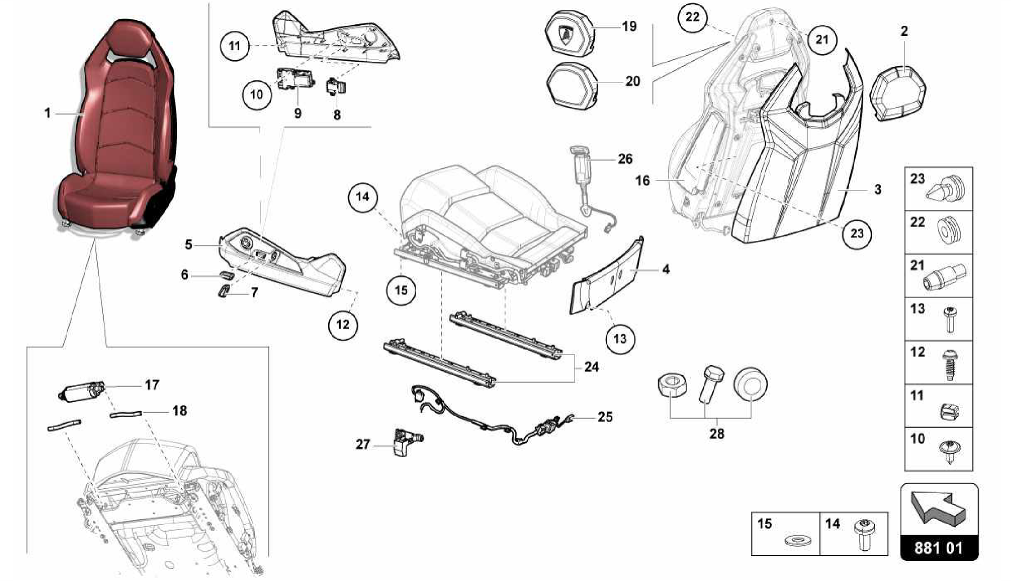 881.01.00-COMFORT SEAT