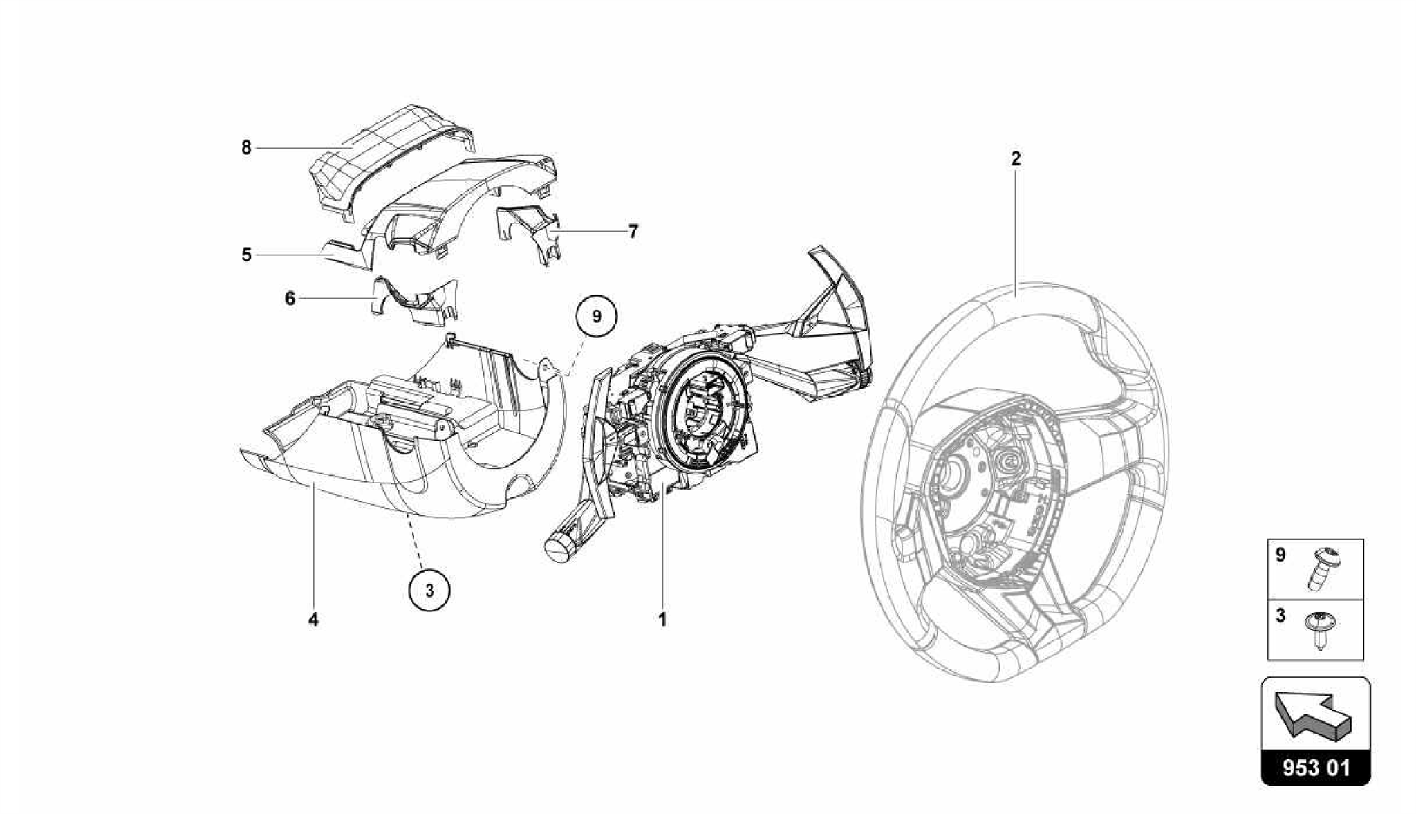 953.01.00-RACK AND PINION STEERING