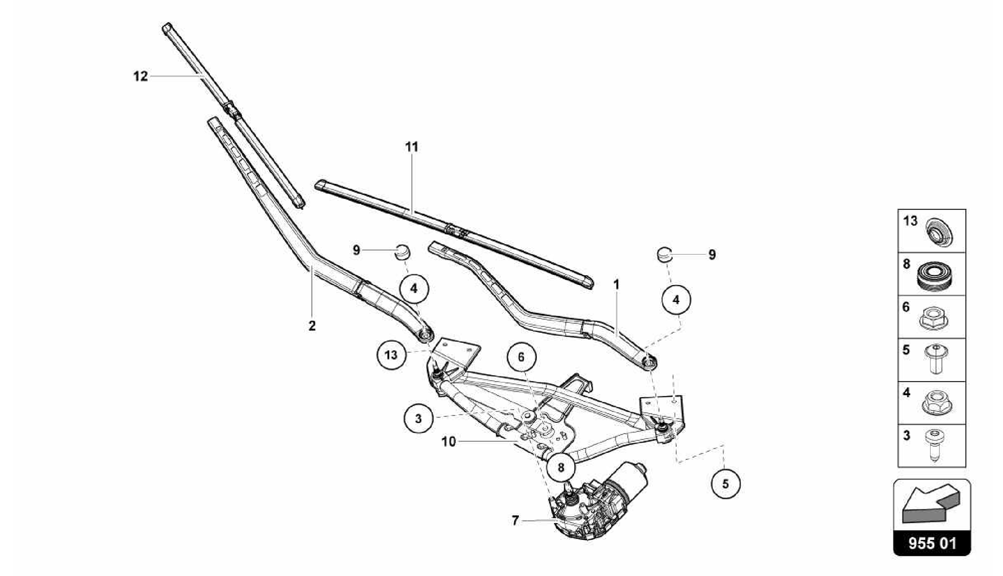 955.01.00-WINDSHIELD WIPER