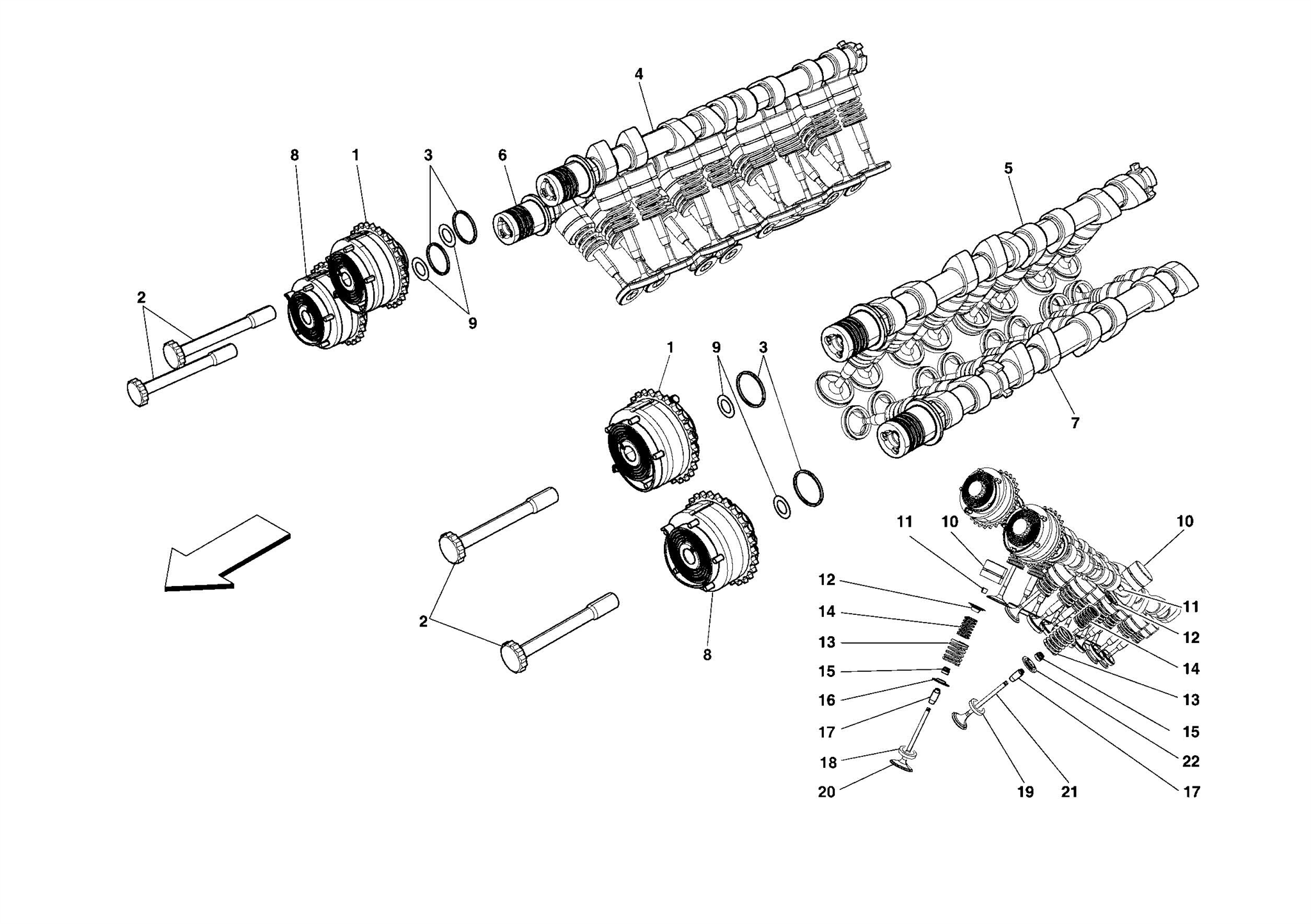 0005 - TIMING SYSTEM - TAPPETS