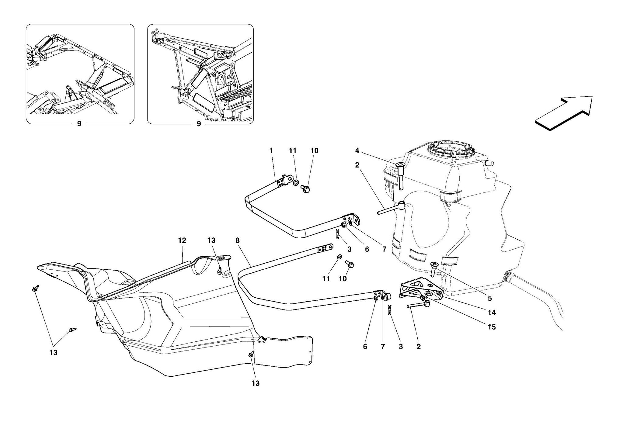 0011 - FUEL TANKS - FASTENERS AND GUARDS