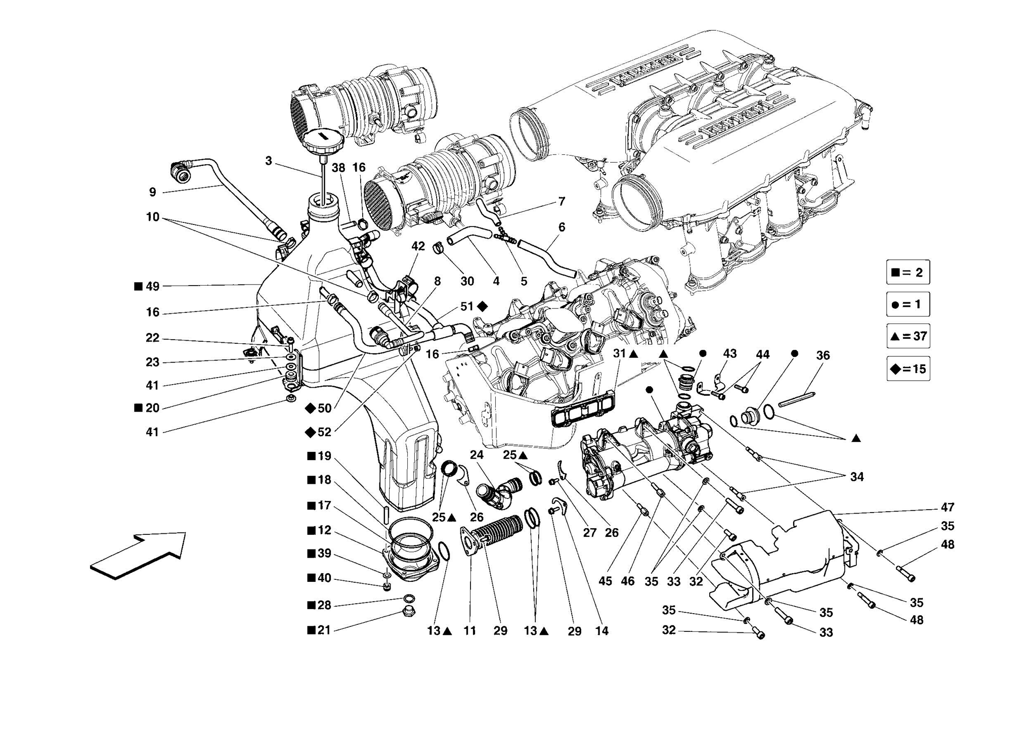 0018 - LUBRICATION SYSTEM TANK, PUMP AND FILTER