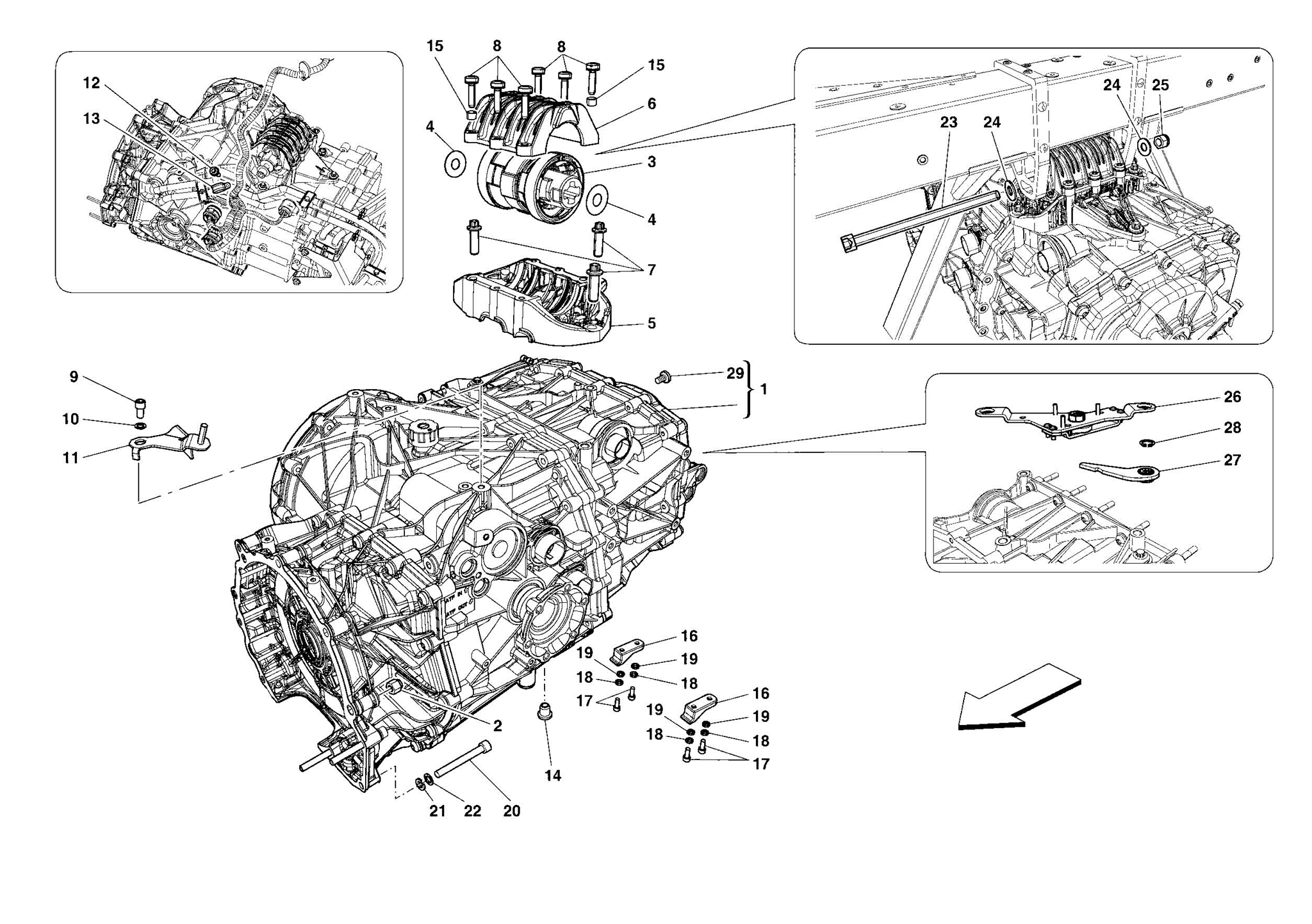 0025 - GEARBOX HOUSING
