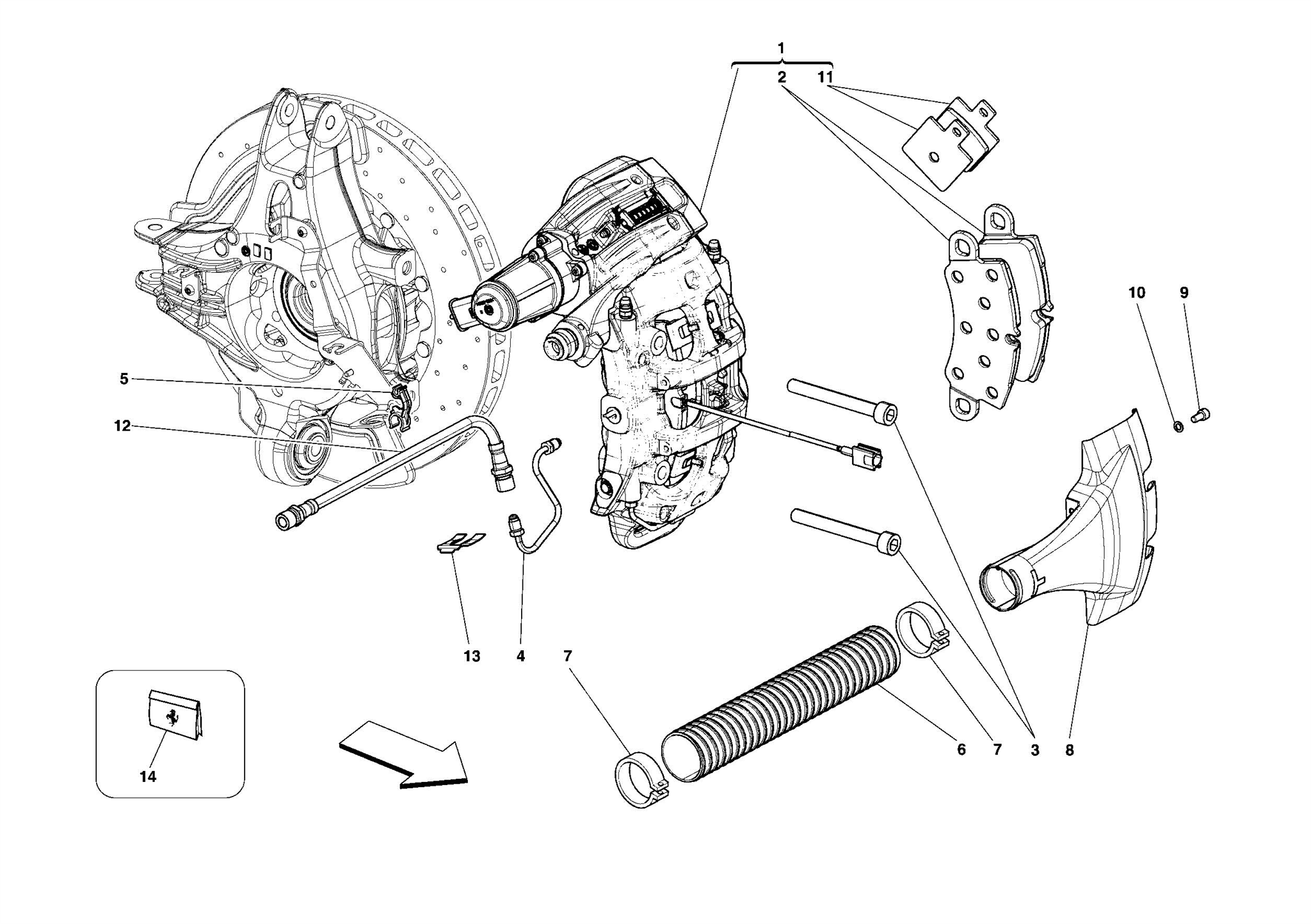 0030 - REAR BRAKE CALLIPERS