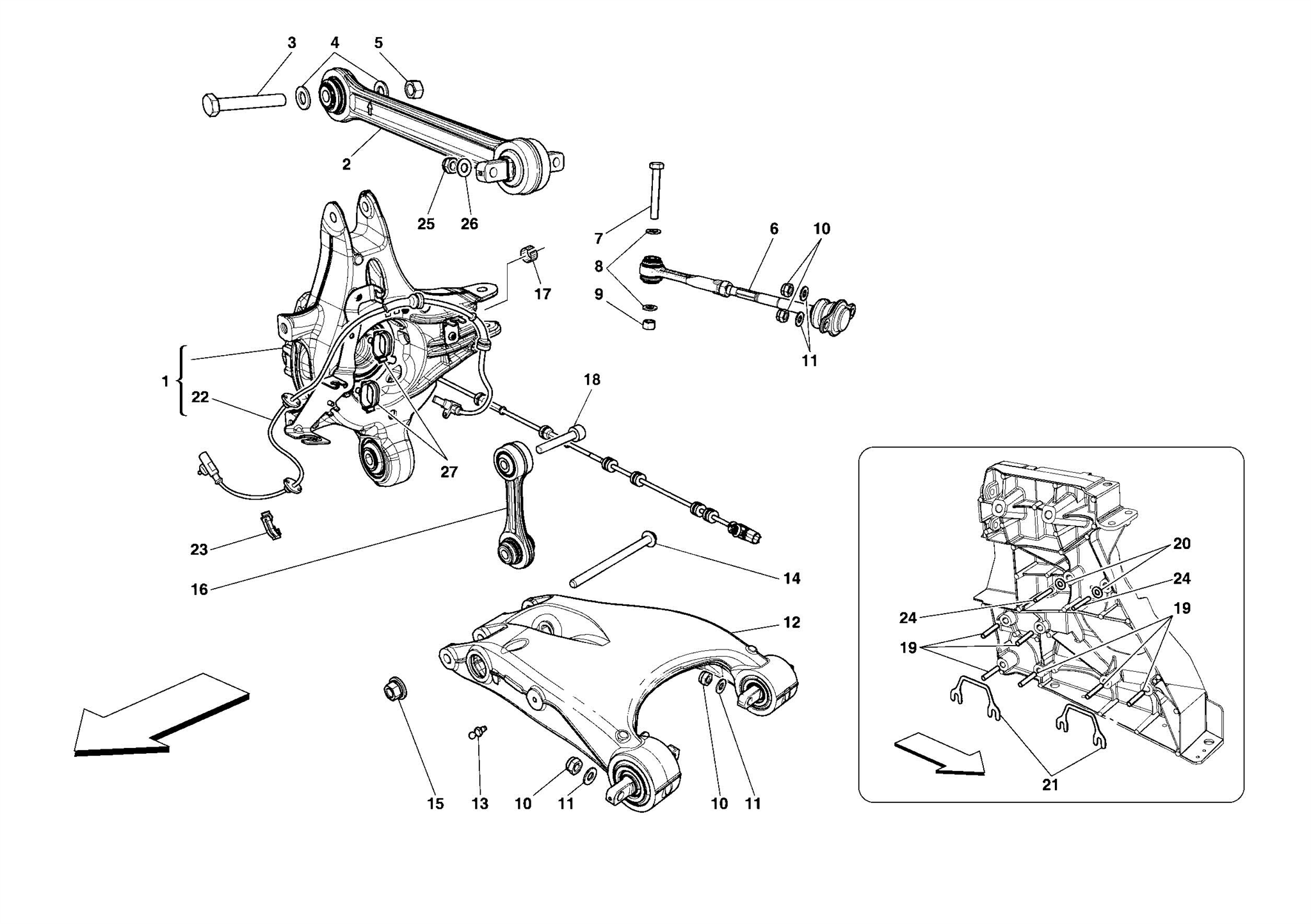 0037 - REAR SUSPENSION - ARMS