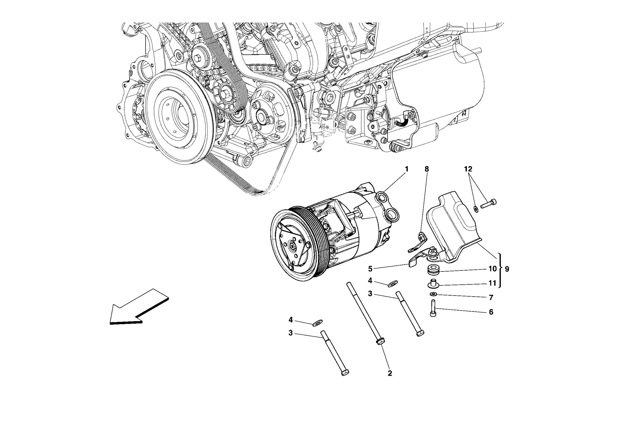 0043 - AC SYSTEM COMPRESSOR