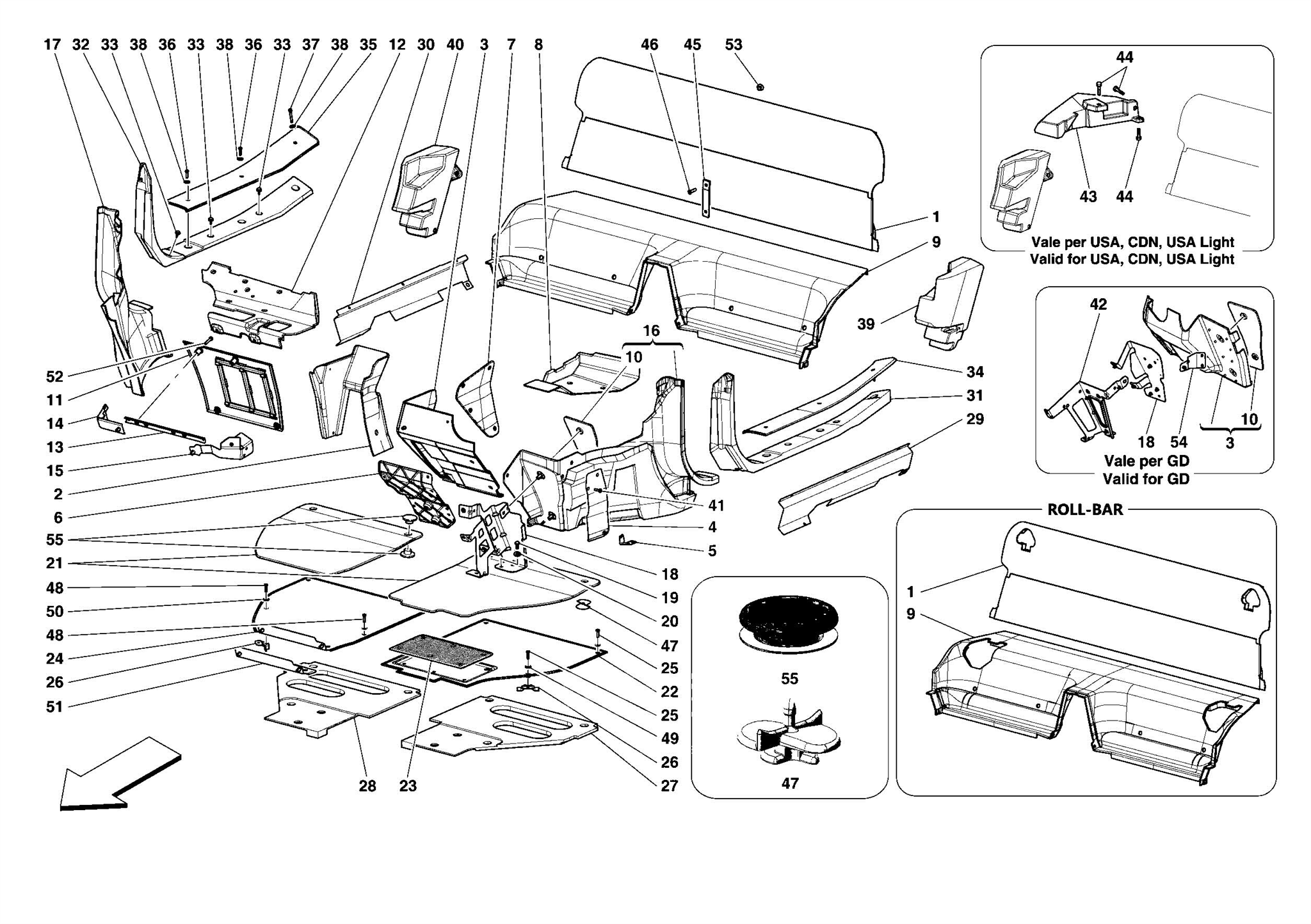 0107 - PASSENGER COMPARTMENT MATS