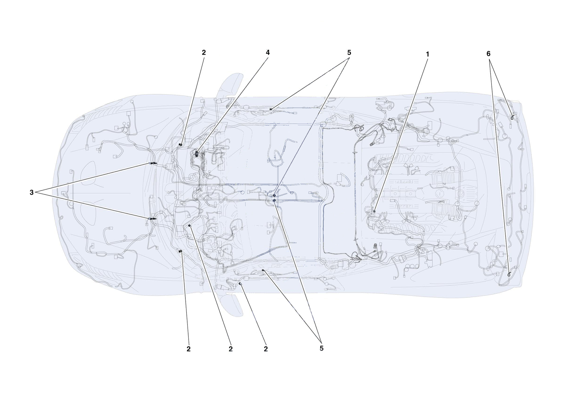 0128 - VARIOUS FASTENINGS FOR THE ELECTRICAL SYSTEM