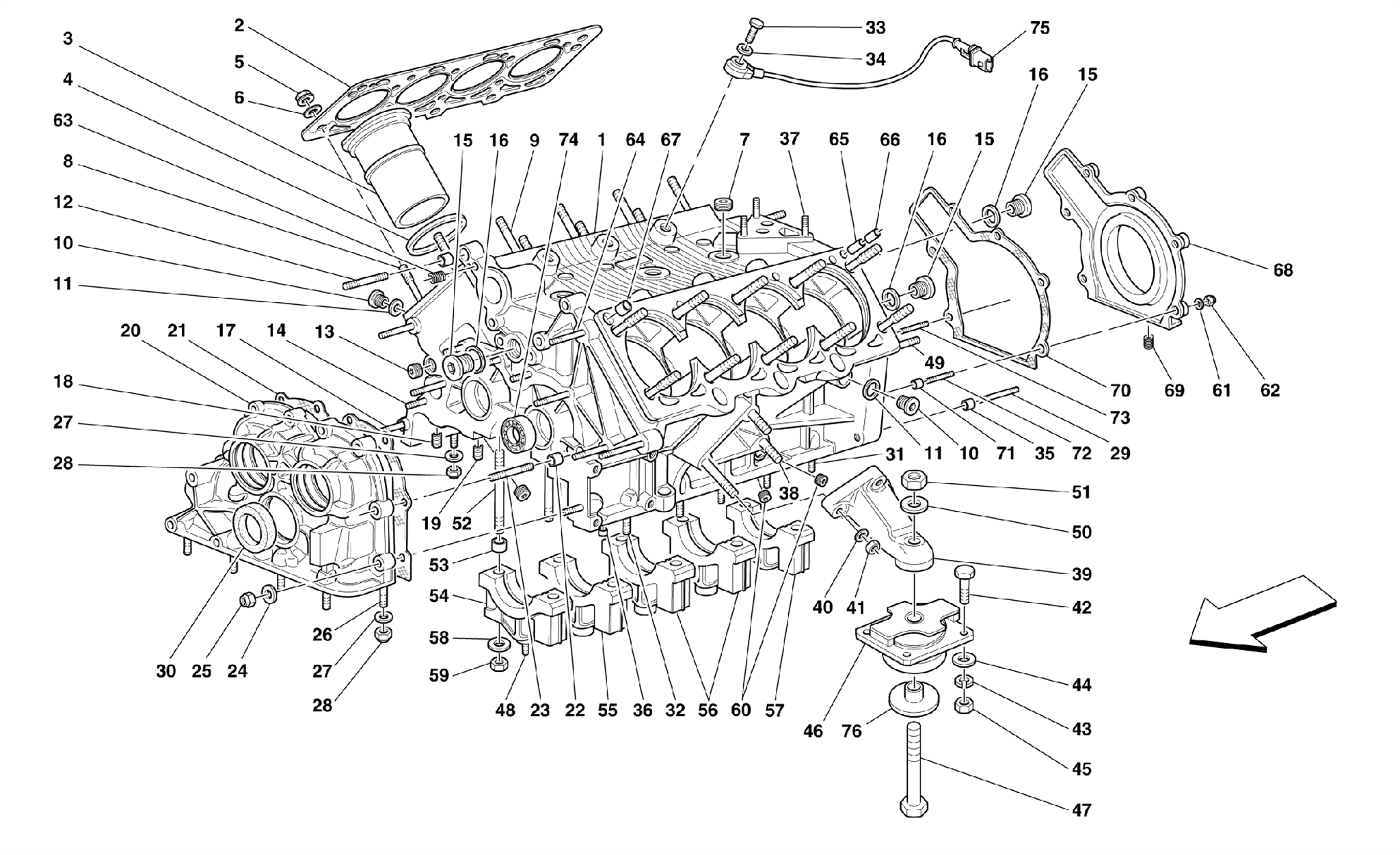 0001 - CRANKCASE