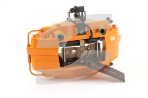 Lamborghini - Used Parts 4T0615405AN-Q2 LEFT REAR BRAKE CALIPER - ORANGE