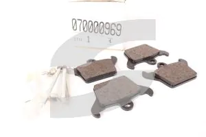 Ferrari 70000969 KIT OF HAND BRAKES PADS WITH SPRING.