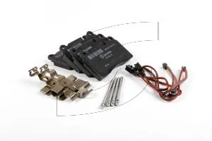 Ferrari 70003463 REAR PAD SET WITH SPRING