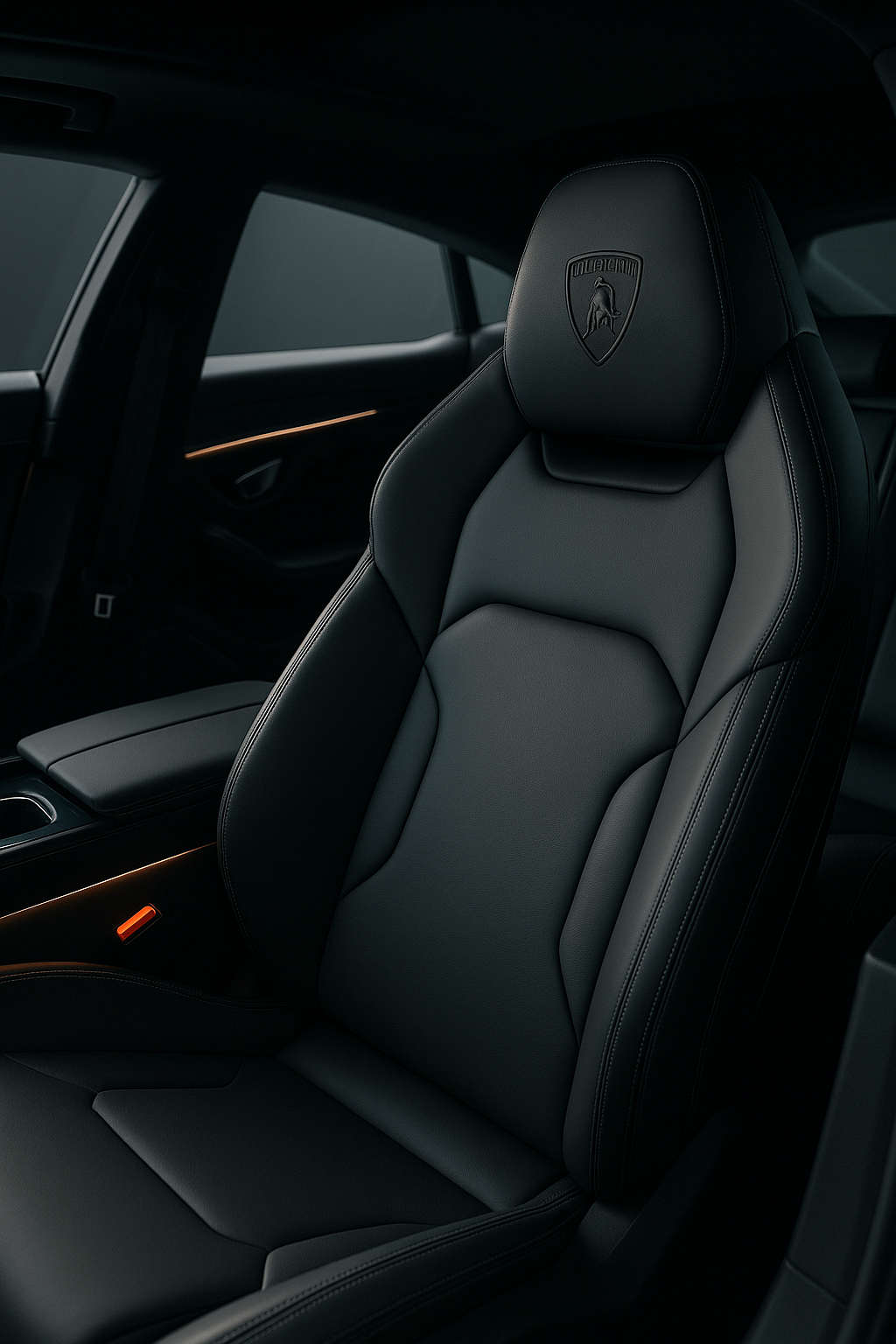 Lamborghini Seat Detail